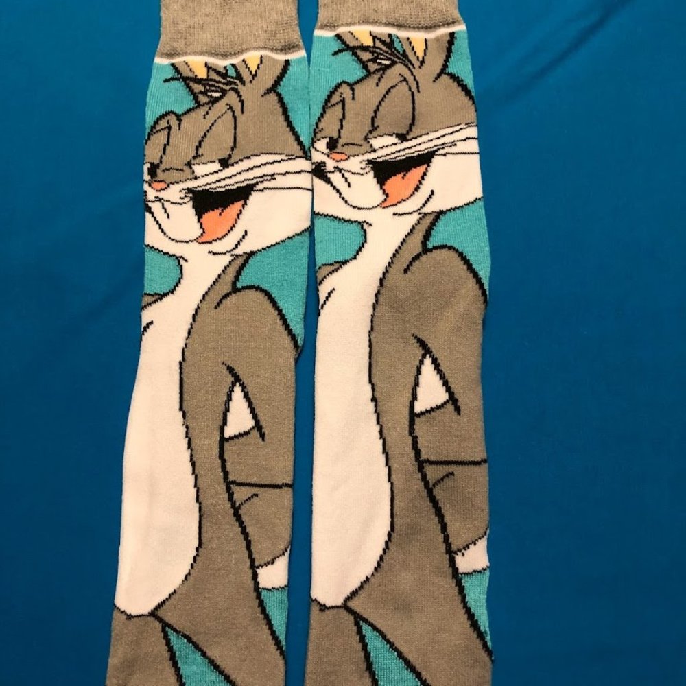 COPY - Character socks - 3 pr. for 1 low price! Bugs, Marvin Martian and Taz  N…